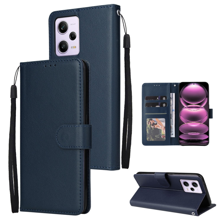 Multifunctional 3 Card Slots Leather Phone Case
