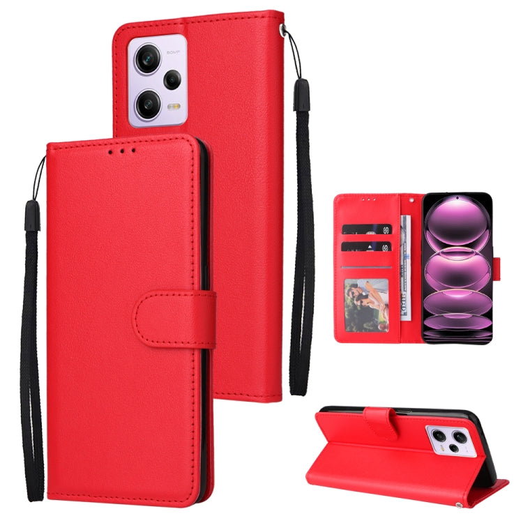 Multifunctional 3 Card Slots Leather Phone Case