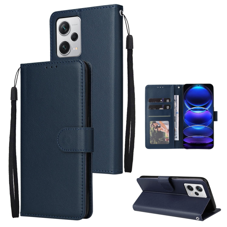Multifunctional 3 Card Slots Leather Phone Case