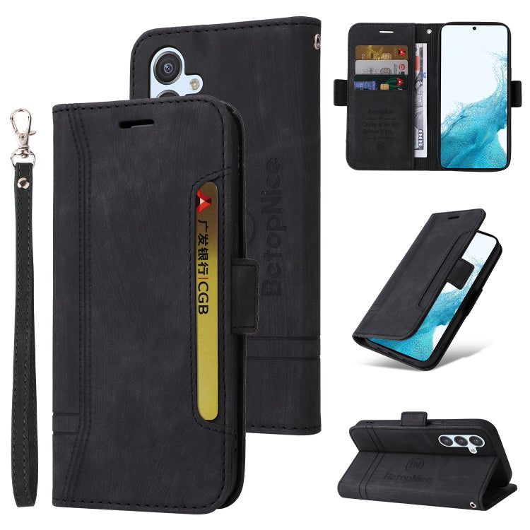BETOPNICE Dual-side Buckle Leather Phone Case