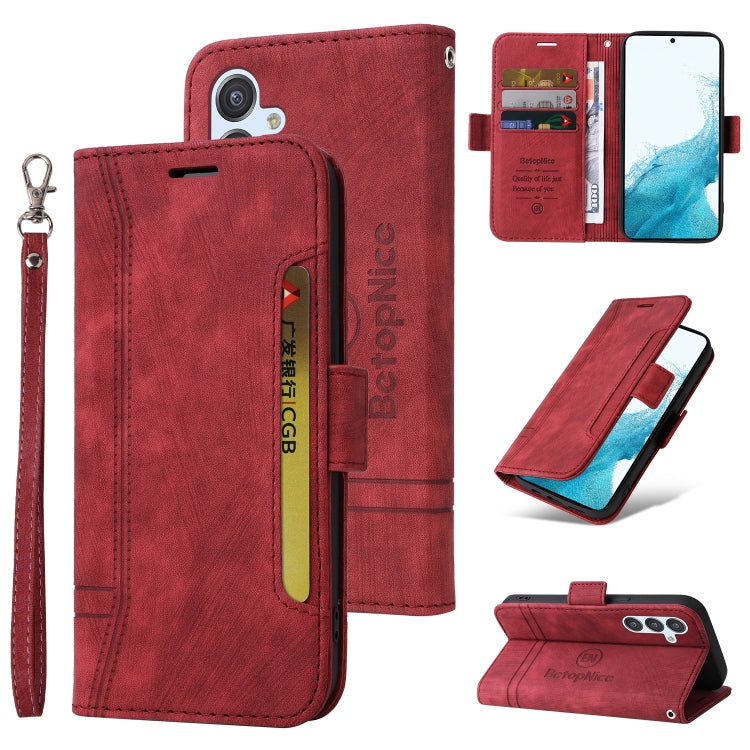 BETOPNICE Dual-side Buckle Leather Phone Case