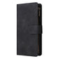 Multifunctional Frosted Zipper Wallet Leather Phone Case