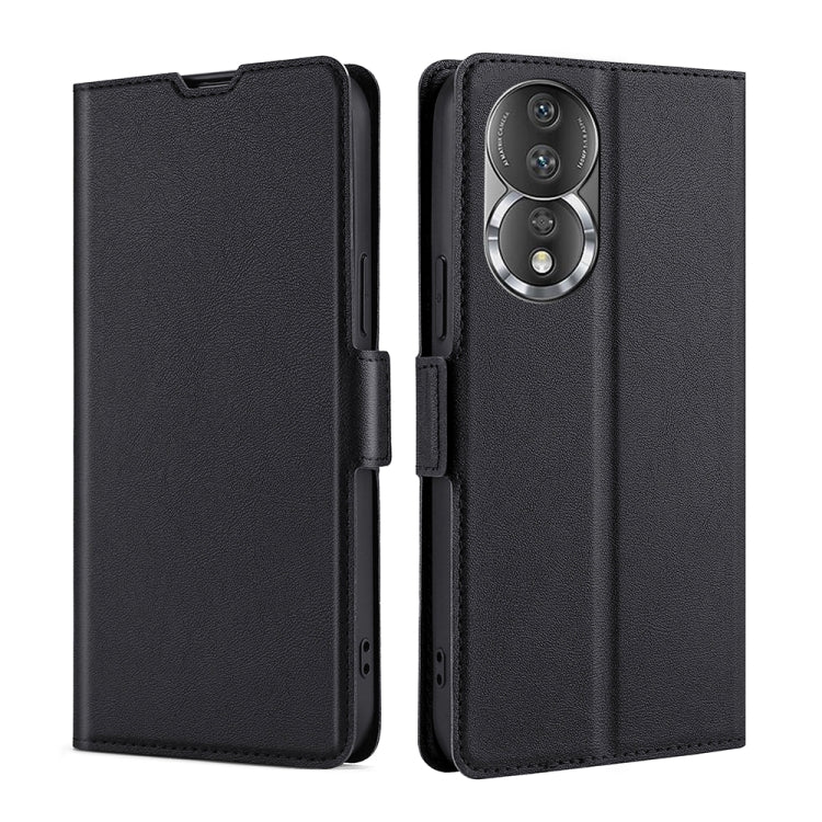 Ultra-thin Voltage Side Buckle Horizontal Flip Leather Phone Case