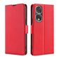 Ultra-thin Voltage Side Buckle Horizontal Flip Leather Phone Case