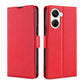 Ultra-thin Voltage Side Buckle Horizontal Flip Leather Phone Case