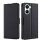 Ultra-thin Voltage Side Buckle Horizontal Flip Leather Phone Case