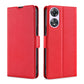 Ultra-thin Voltage Side Buckle Horizontal Flip Leather Phone Case