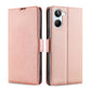 Ultra-thin Voltage Side Buckle Horizontal Flip Leather Phone Case