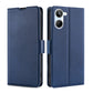 Ultra-thin Voltage Side Buckle Horizontal Flip Leather Phone Case