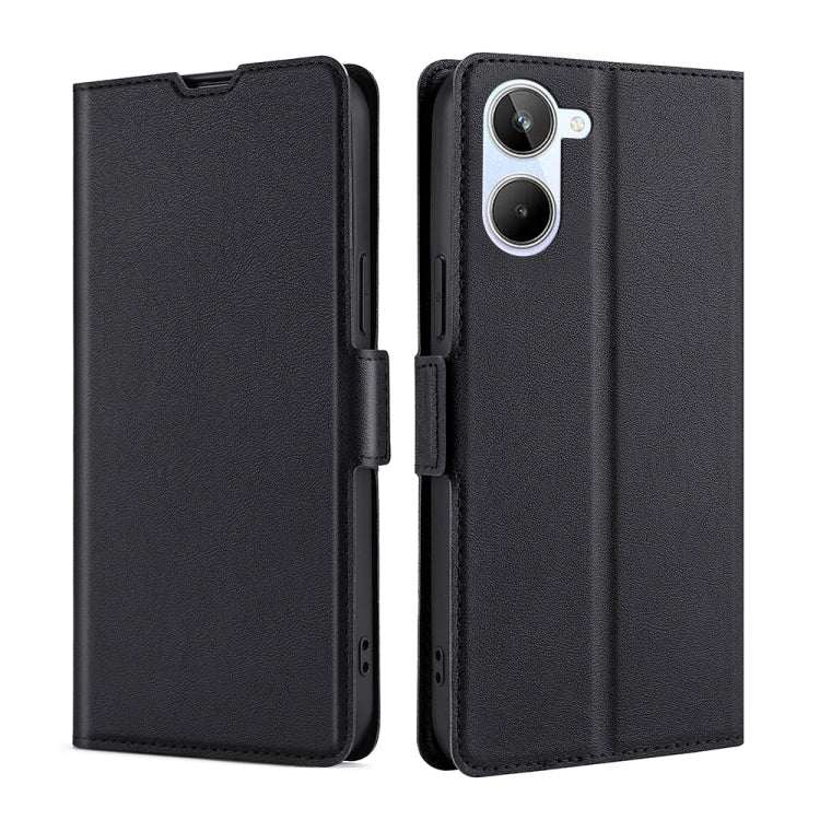 Ultra-thin Voltage Side Buckle Horizontal Flip Leather Phone Case