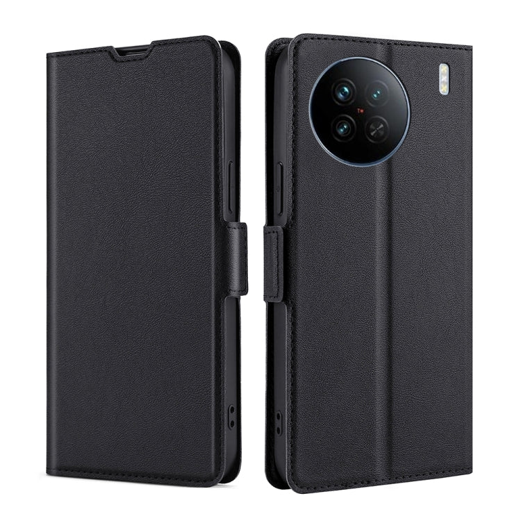 Ultra-thin Voltage Side Buckle Horizontal Flip Leather Phone Case