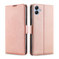 Ultra-thin Voltage Side Buckle Horizontal Flip Leather Phone Case