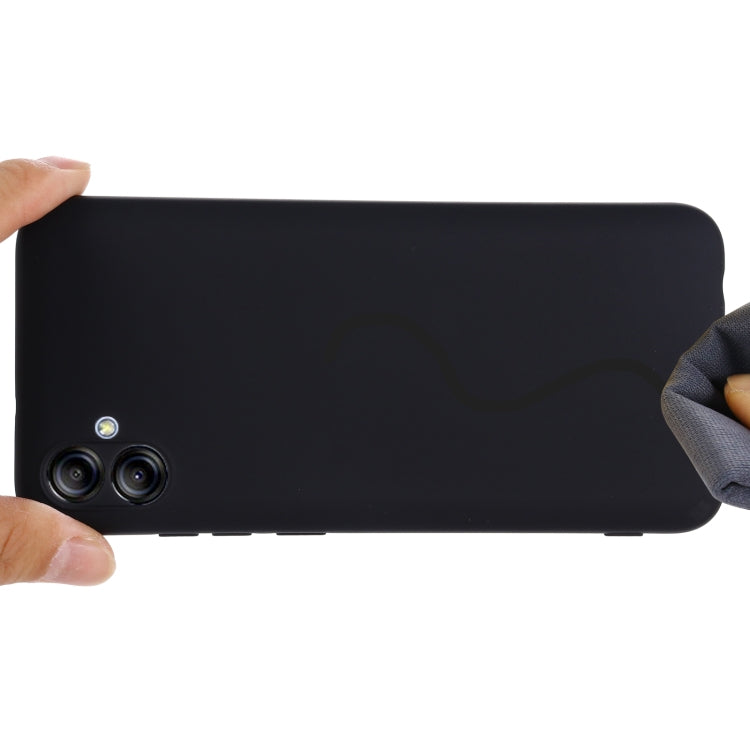 Pure Color Liquid Silicone Shockproof Full Coverage Case