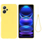 Pure Color Liquid Silicone Shockproof Full Coverage Case