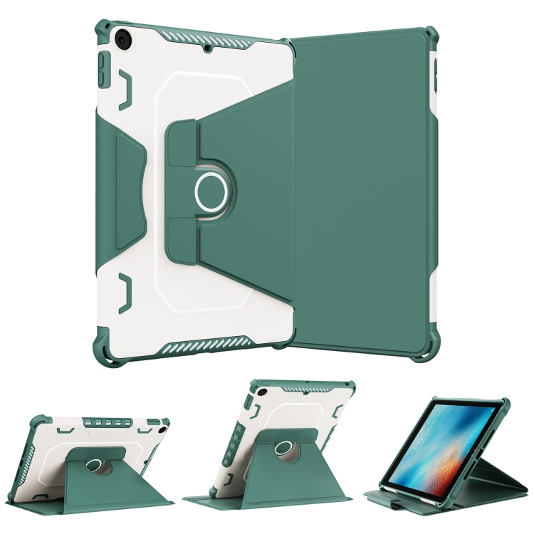360 Degree Rotating Armored Smart Tablet Leather Case