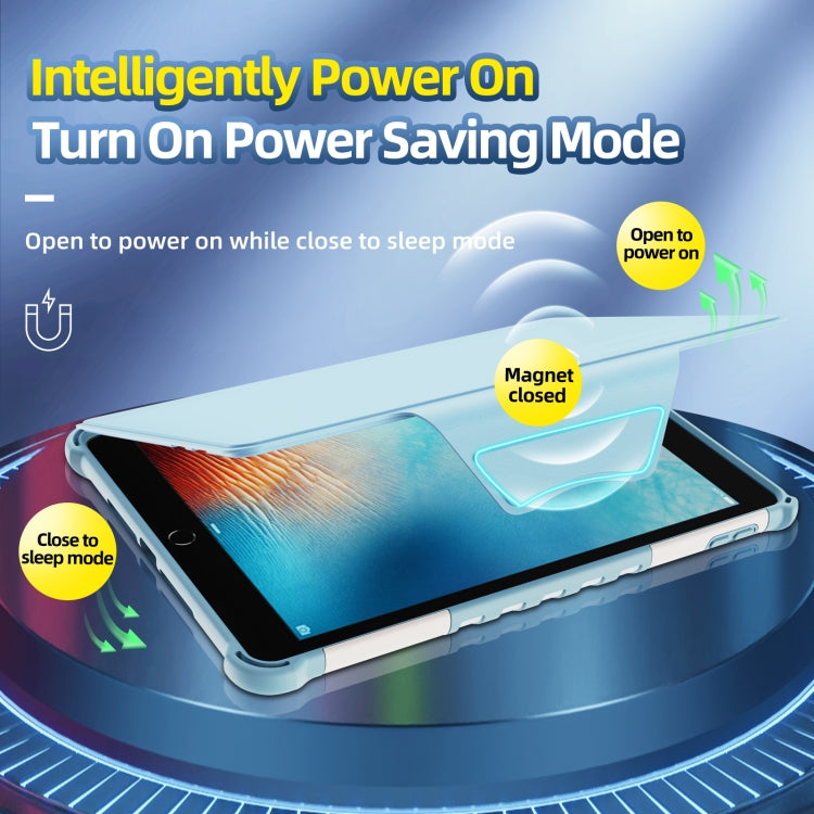 360 Degree Rotating Armored Smart Tablet Leather Case