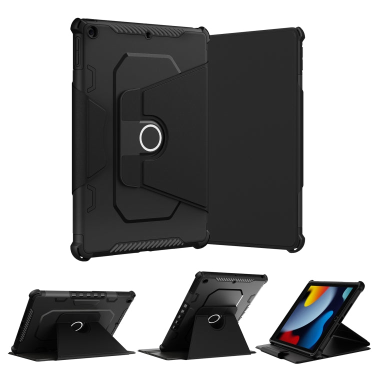 360 Degree Rotating Armored Smart Tablet Leather Case