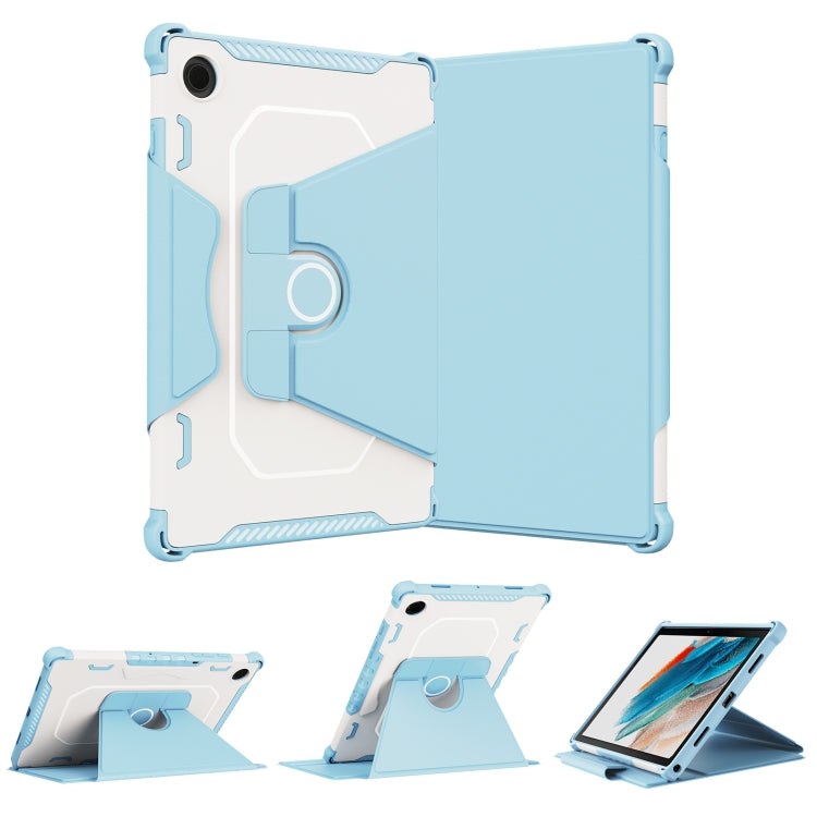 360 Degree Rotating Armored Smart Tablet Leather Case