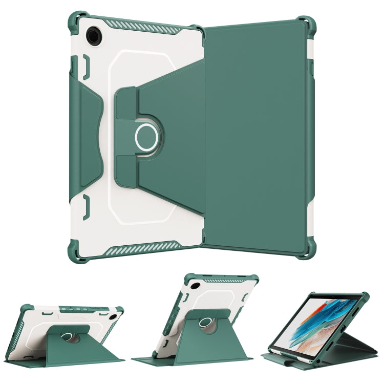 360 Degree Rotating Armored Smart Tablet Leather Case