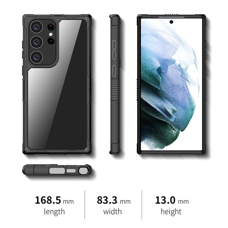 iPAKY Transparent PC + TPU Shockproof Phone Case