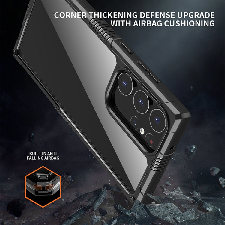 iPAKY Transparent PC + TPU Shockproof Phone Case