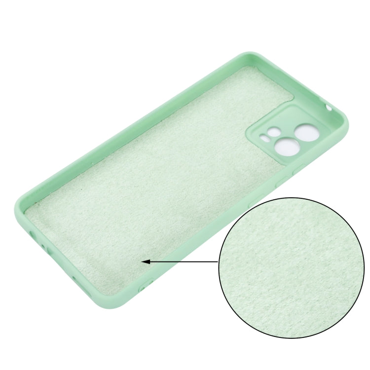 Pure Color Liquid Silicone Shockproof Full Coverage Phone Case