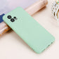 Pure Color Liquid Silicone Shockproof Full Coverage Phone Case