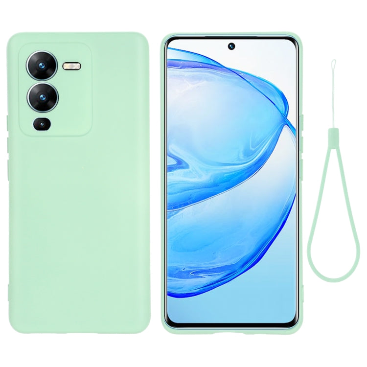 Pure Color Liquid Silicone Shockproof Full Coverage Phone Case