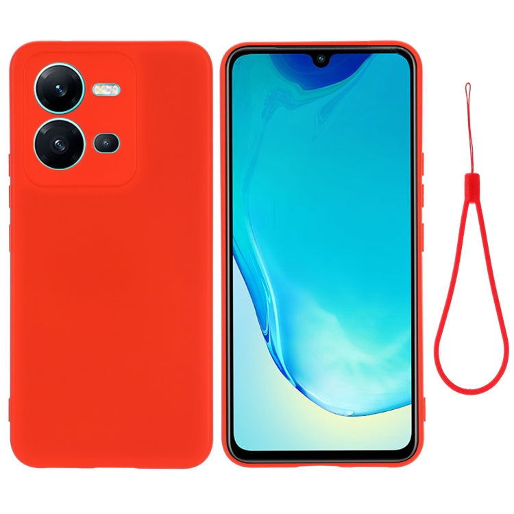 Pure Color Liquid Silicone Shockproof Full Coverage Phone Case