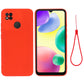 Pure Color Liquid Silicone Shockproof Full Coverage Phone Case