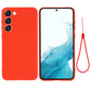 Pure Color Liquid Silicone Shockproof Full Coverage Phone Case