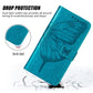 Embossed Butterfly Flip Leather Phone Case