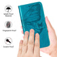 Embossed Butterfly Flip Leather Phone Case