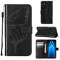 Embossed Butterfly Flip Leather Phone Case