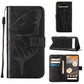 Embossed Butterfly Flip Leather Phone Case