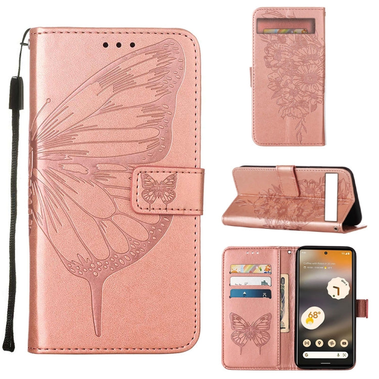 Embossed Butterfly Flip Leather Phone Case