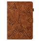 Tower Embossed Leather Tablet Case