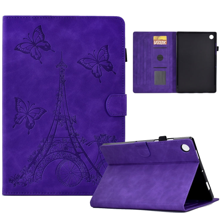 Tower Embossed Leather Tablet Case