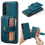 JEEHOOD RFID Anti-Theft Wallet Magnetic Leather Phone Case