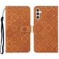 Ethnic Style Embossed Pattern Leather Phone Case