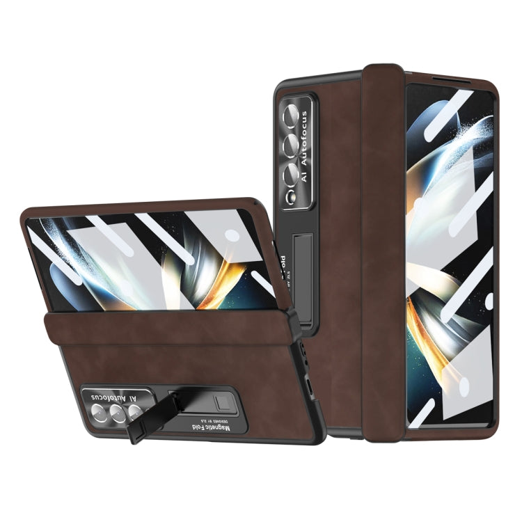 Napa Pattern All-inclusive Magnetic Phone Case