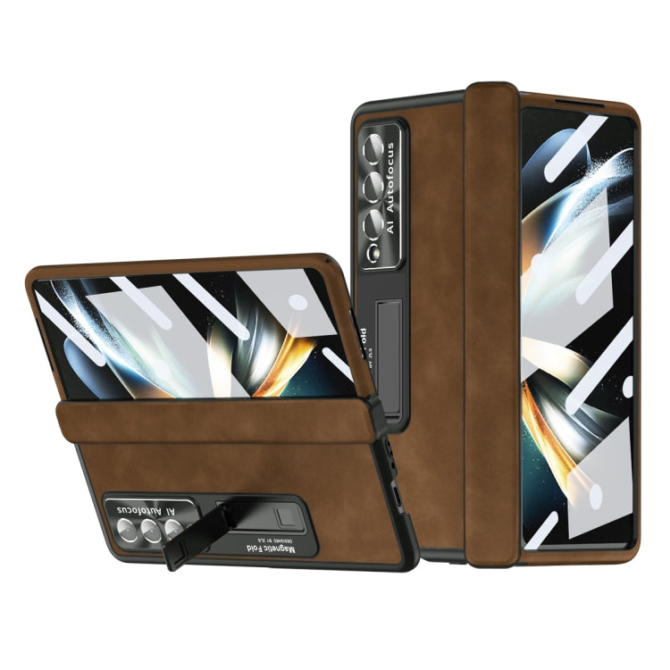 Napa Pattern All-inclusive Magnetic Phone Case