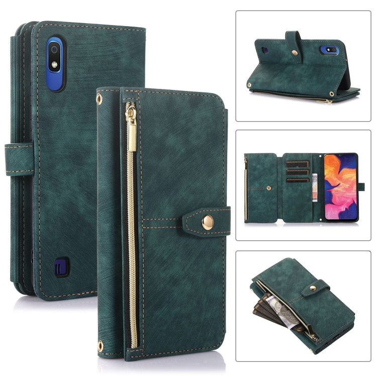 Dream 9-Card Wallet Zipper Bag Leather Phone Case