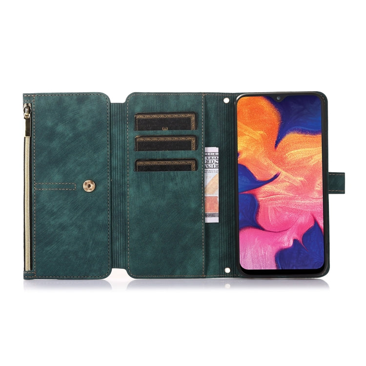 Dream 9-Card Wallet Zipper Bag Leather Phone Case