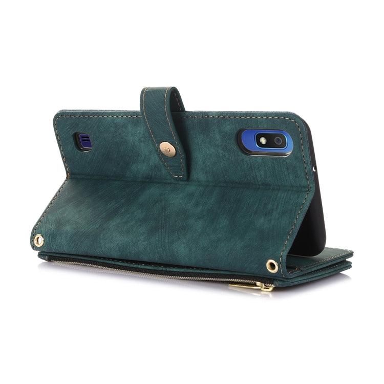 Dream 9-Card Wallet Zipper Bag Leather Phone Case