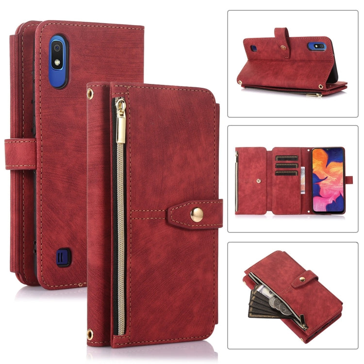 Dream 9-Card Wallet Zipper Bag Leather Phone Case