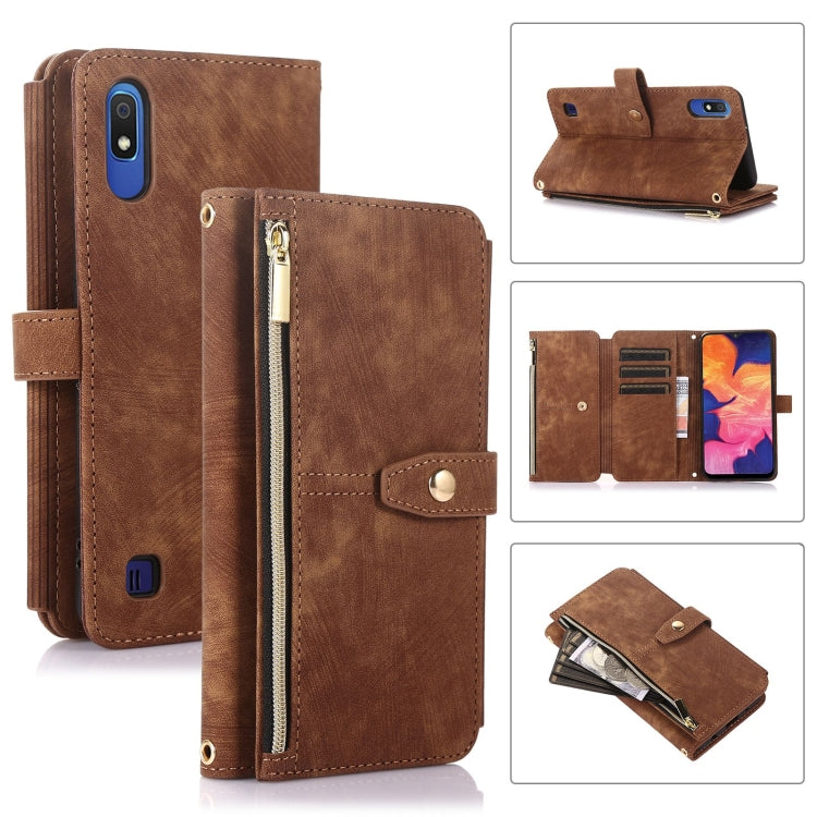 Dream 9-Card Wallet Zipper Bag Leather Phone Case