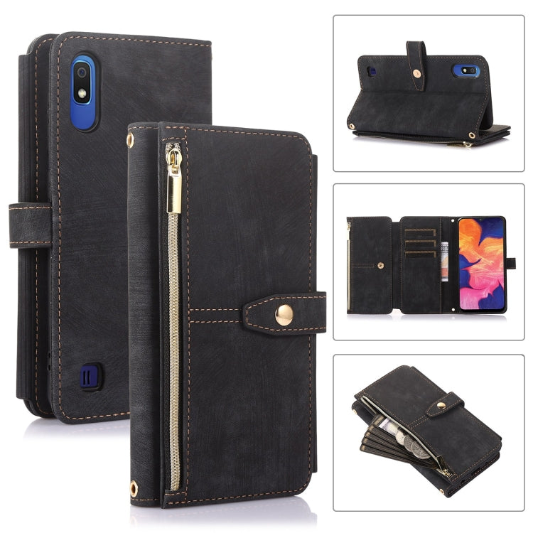Dream 9-Card Wallet Zipper Bag Leather Phone Case