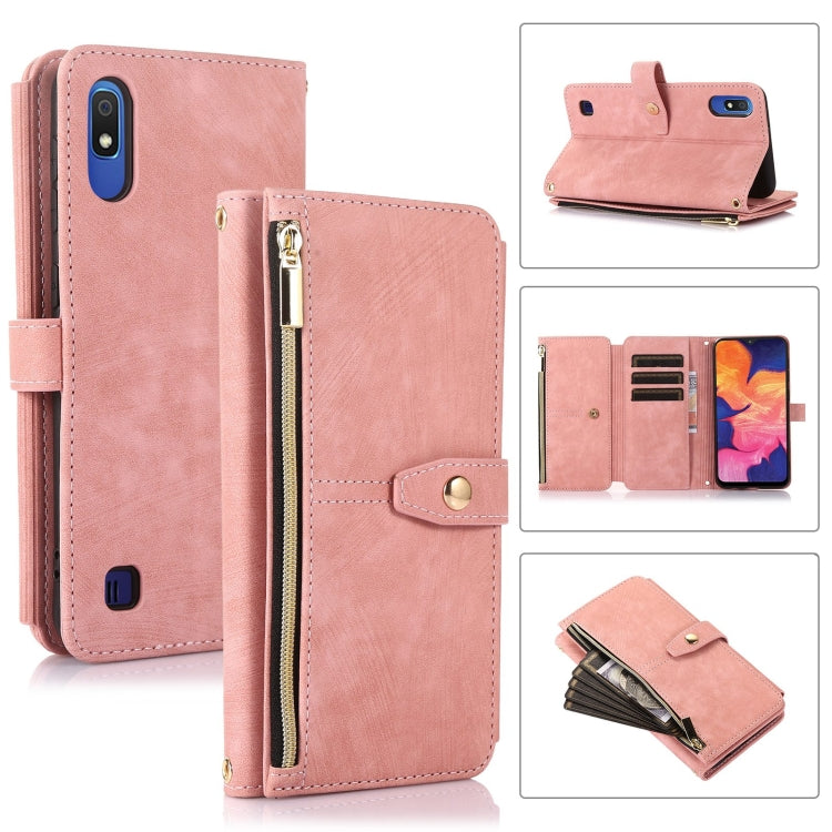Dream 9-Card Wallet Zipper Bag Leather Phone Case
