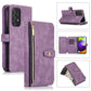 Dream 9-Card Wallet Zipper Bag Leather Phone Case